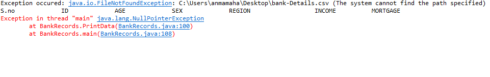to allow for three abstract methods the bank needs to process. Name