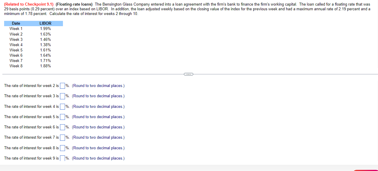 & 1.99% \\ Week 2 & 1.63% \\ Week 3 & 1.46%
