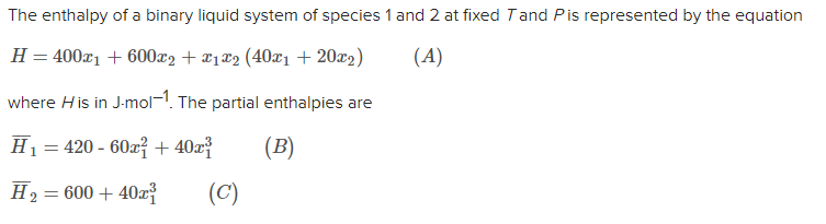  Show that equations (B) and (C) satisfy the equation ixidMi =0