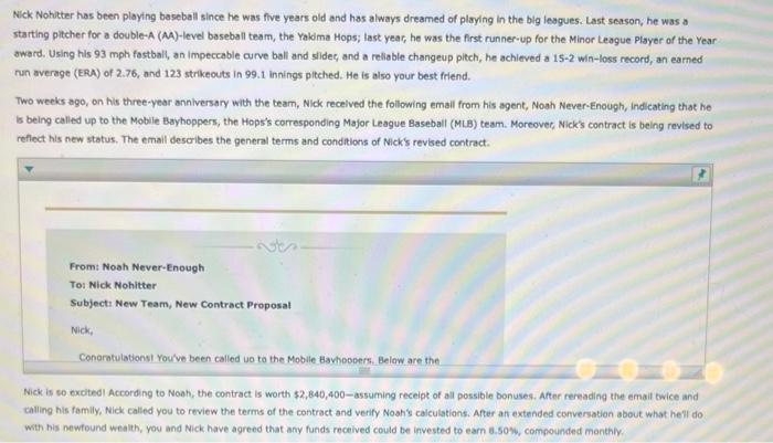  Nick Nohlter has been playing baseball since he was five years