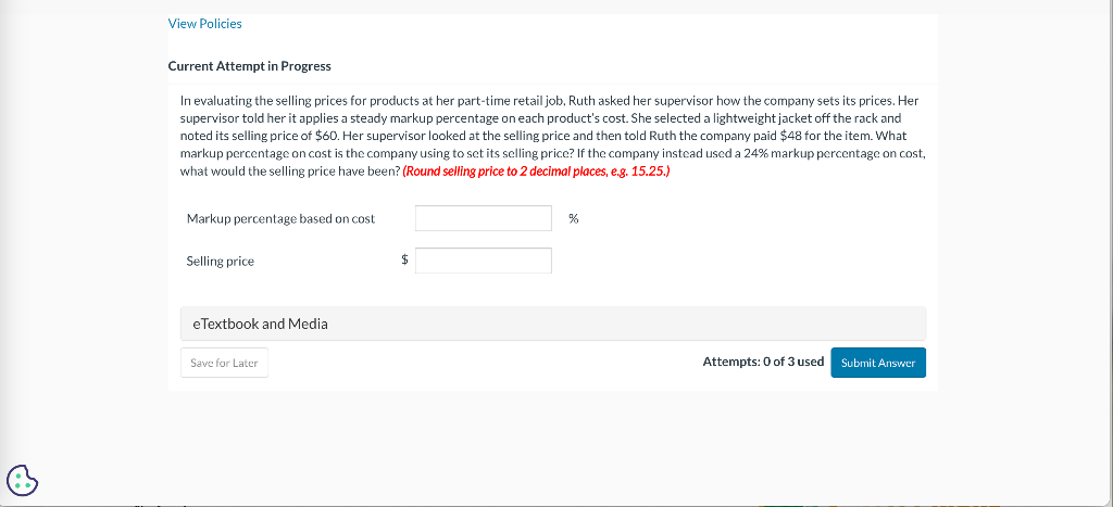 CAN I GET SOME HELP ON THIS PROBLEM, PLEASE? In evaluating