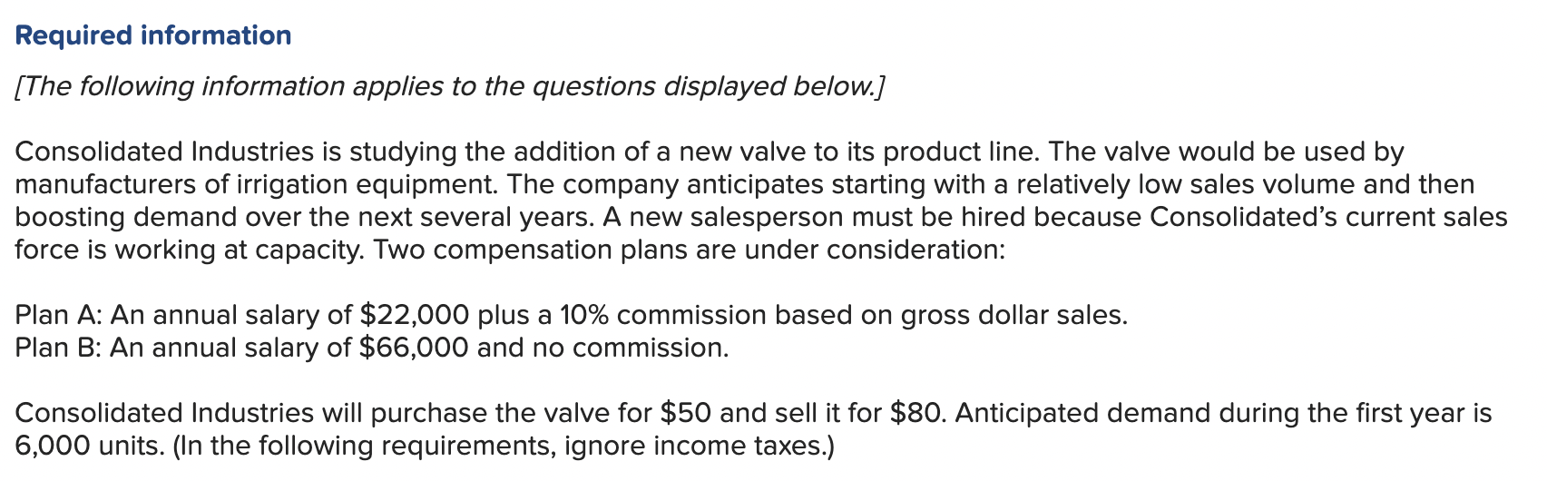 Can someone help me determine the correct responses to this question? Required