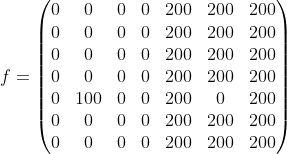  from image processing class For the following 7 x 7 gray-level