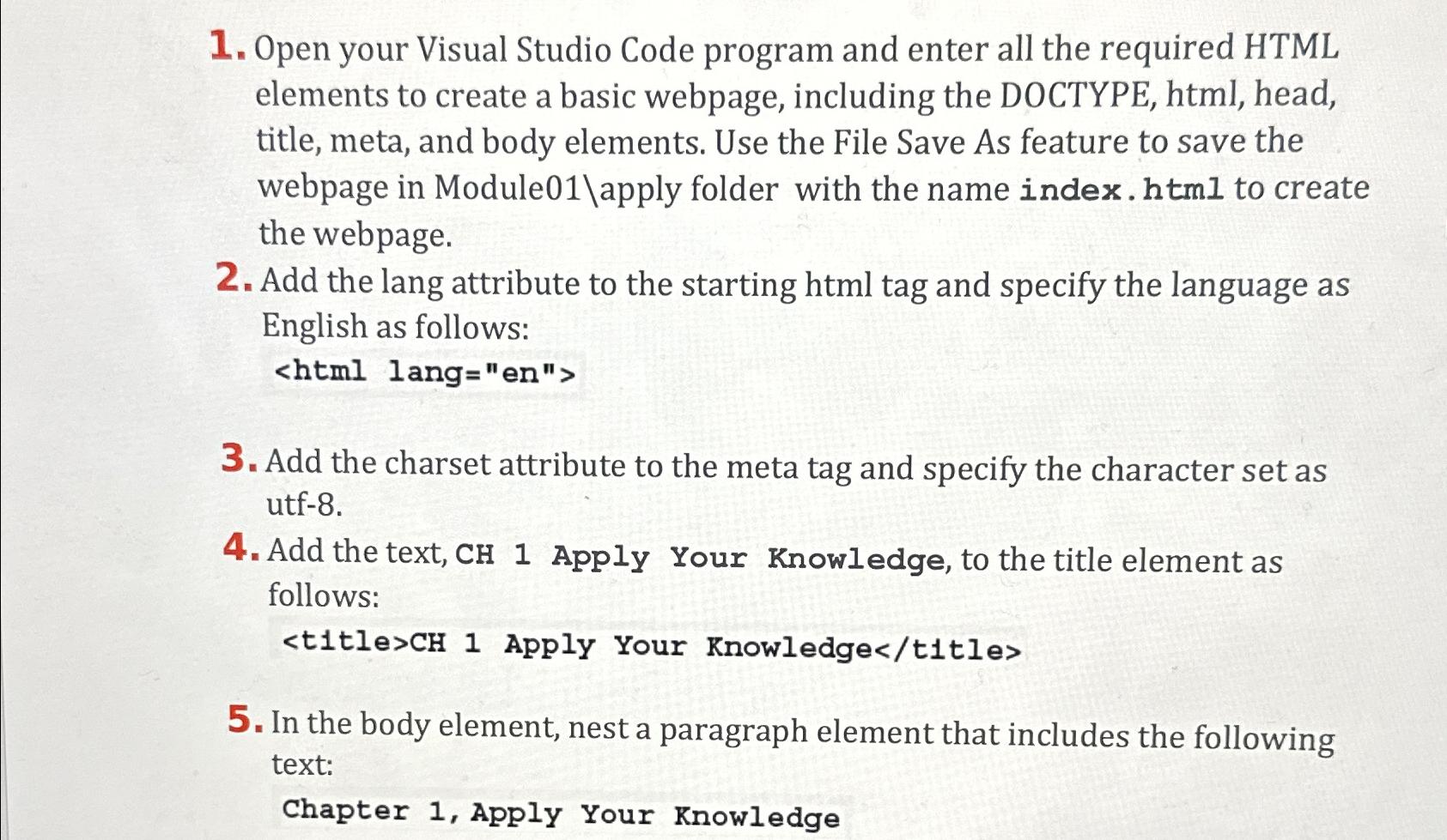  Open your Visual Studio Code program and enter all the required