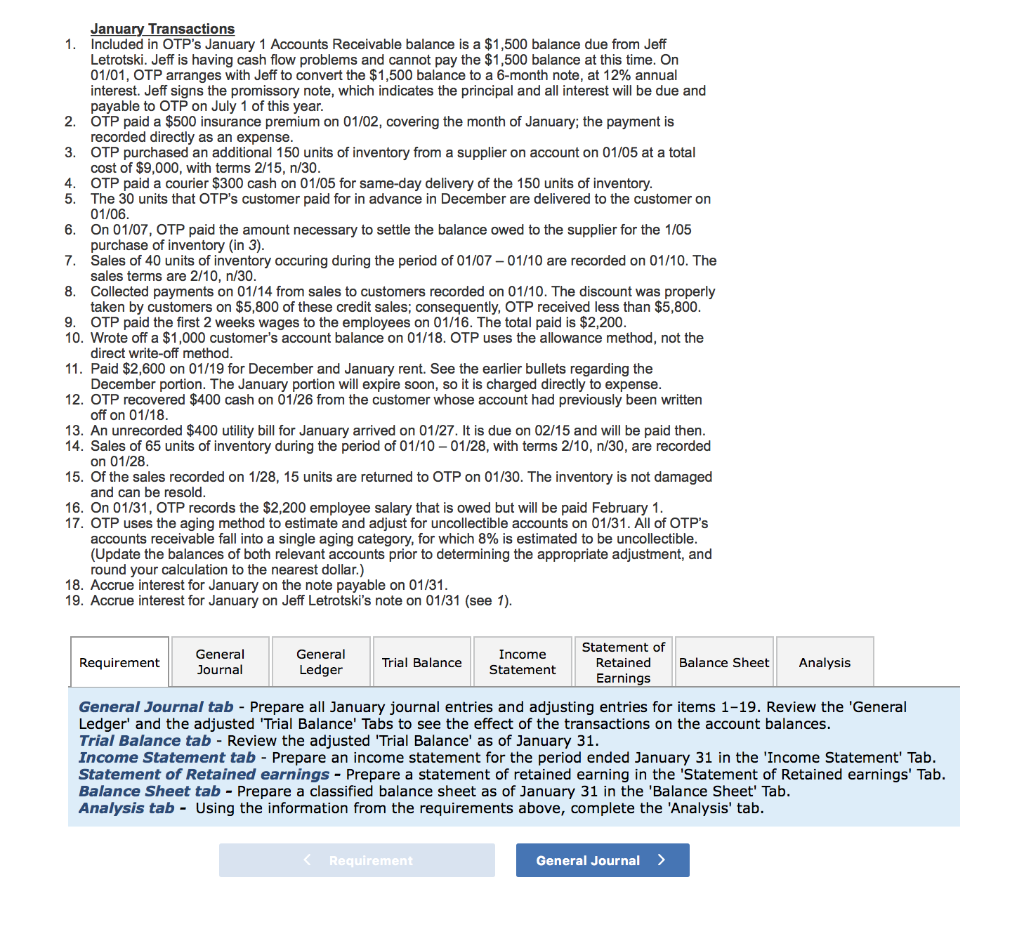 One Trick Pony (OTP) incorporated and began operations near the end of