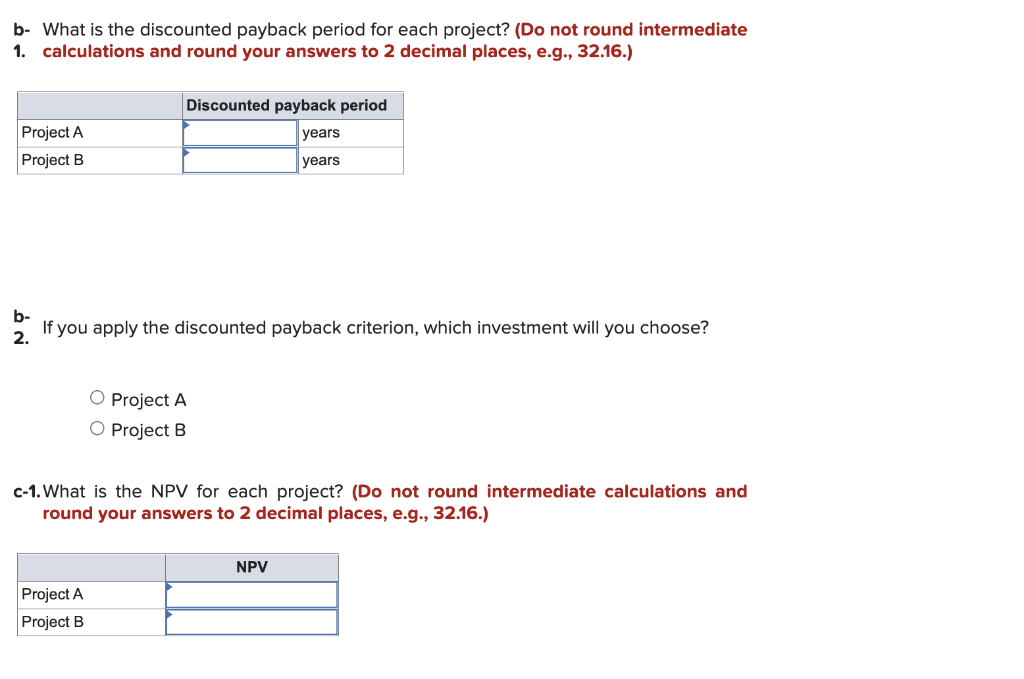 if any, you require a return of 16 percent on your investment.