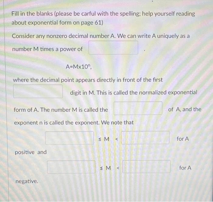  Please answer for each part don't just write explanations. please answer