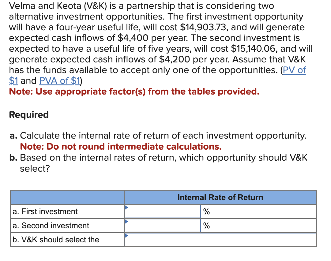 no salvage value. Rundle expects the new store to generate annual cash
