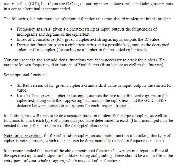 this? I know that the types of ciphers are: Shift, Substitution, and