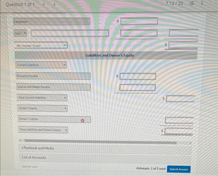 salaries. 21 Collected $3,300 cash from customers billed on July 12 25