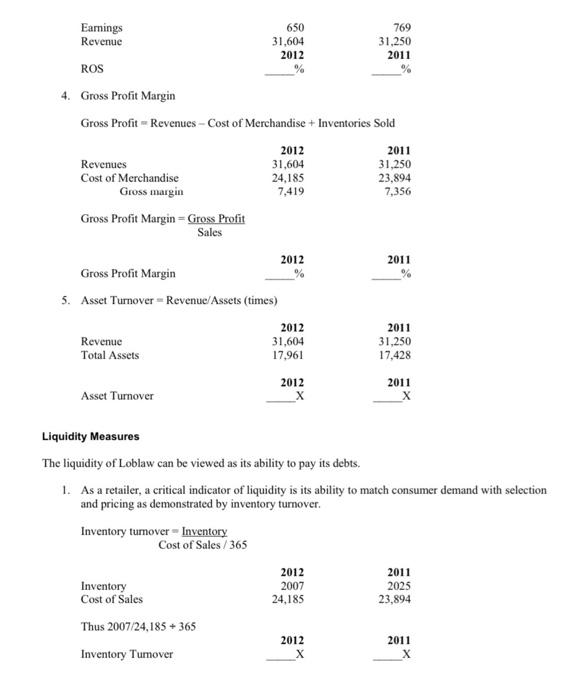 annual report of a public company, Loblaw Companies Limited. The objective is
