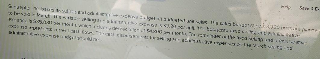  please answer question completely using multiple choice. Help Save & Ex