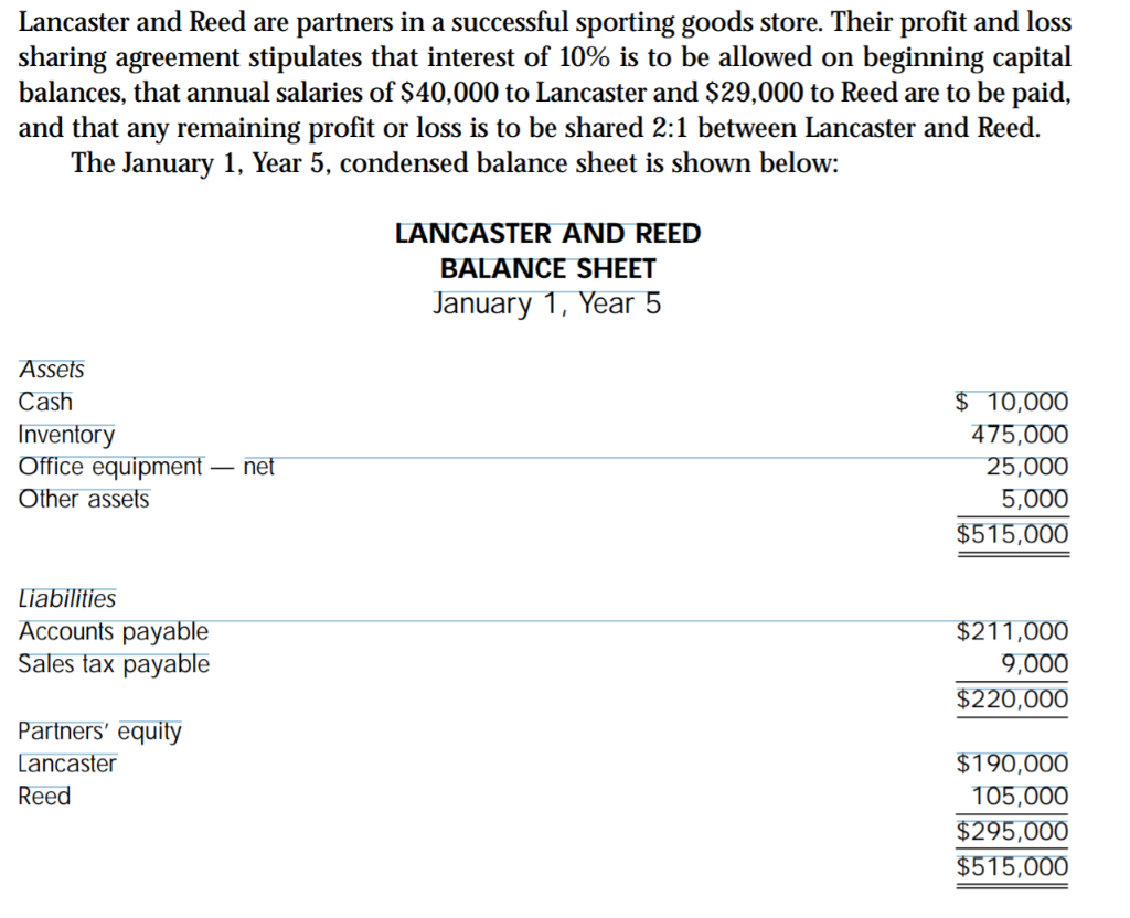  I'm looking for, in good form, a statement of changes in