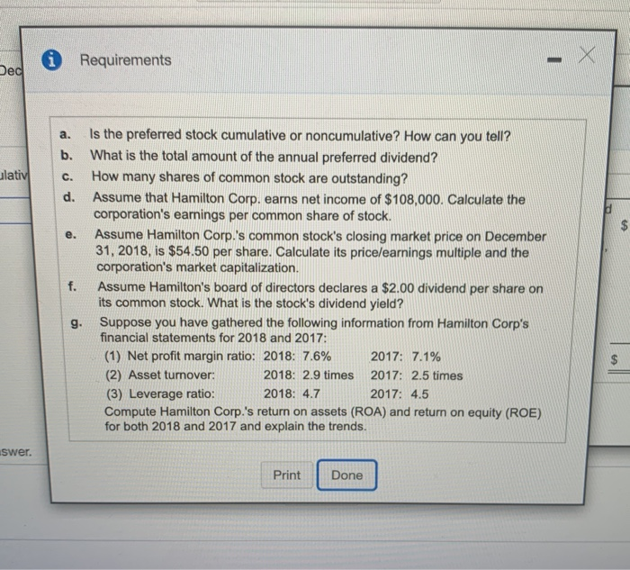 to view the partial balance sheet.) Read the requirements. Requirement a. Is