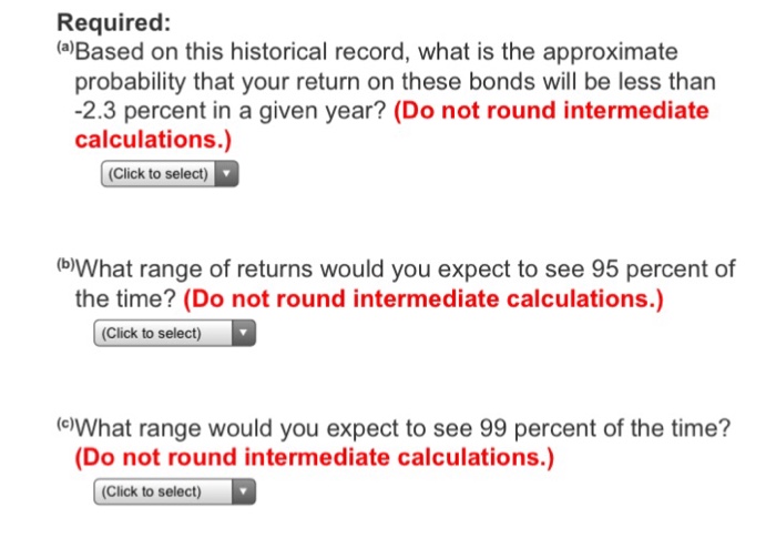 long-term corporate bonds from 1926 to 2007 was 6.8 percent and the
