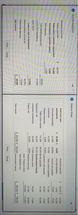 2018: Click the icon to view the income statement.) (Click the icon