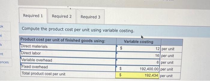[The following information applies to the questions displayed below.] Trio Company reports