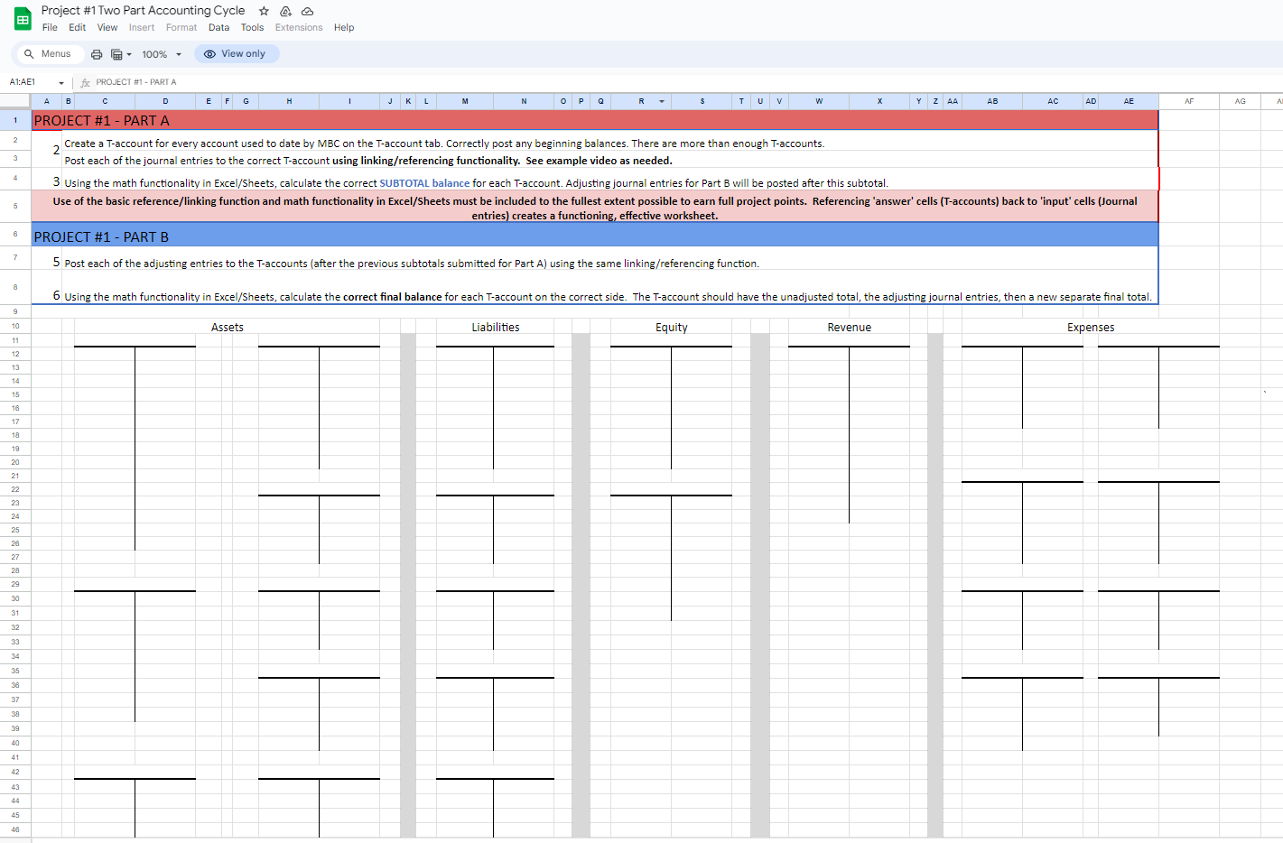 Part A should be saved for use in Part B. The application