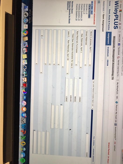 information is available for Tomlin Company. Raw materials inventory $10,600 $13,900 Work