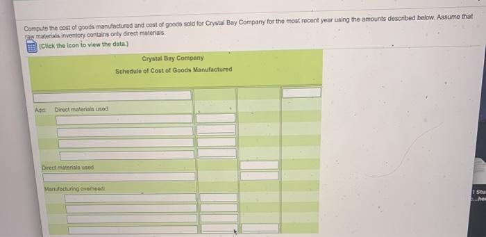 Year of Year Raw materials inventory ......$ 30,000 $ 35,000 Insurance on