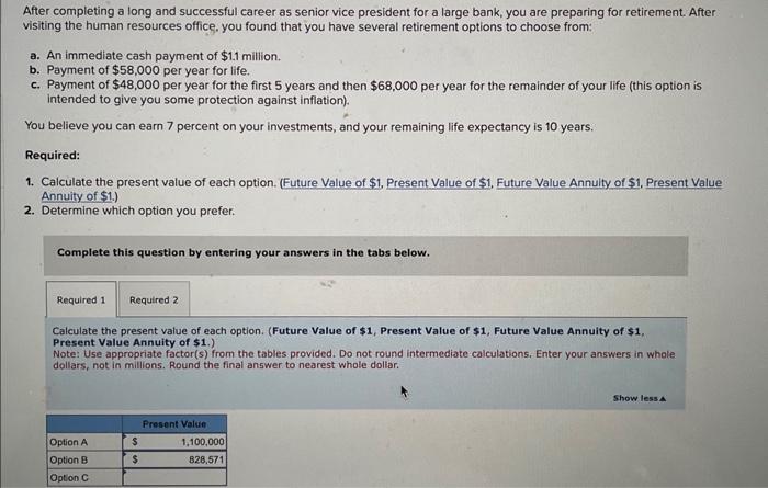  please answer. all charts included After completing a long and successful