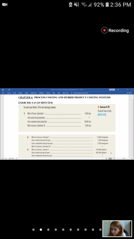 V t will 92% 02:36 PM Recording Chapter 4- Hard Corp.