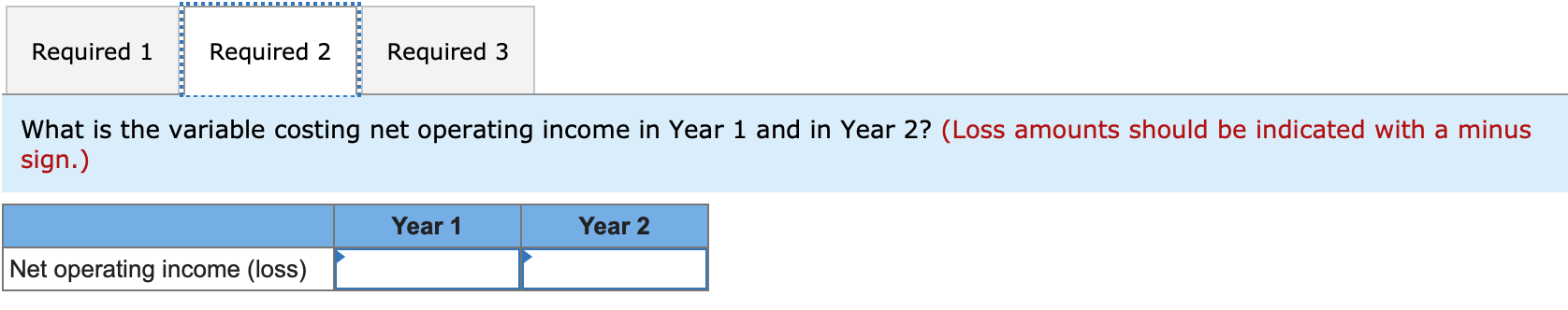 sign.) Using variable costing, what is the unit product cost for both