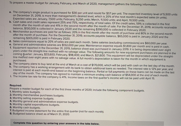 questions thar i post?? Near the end of 2019, the management of