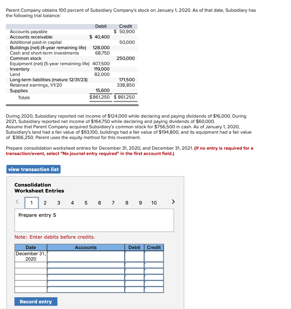 I will give thumbs up for the 10 correct journal entries