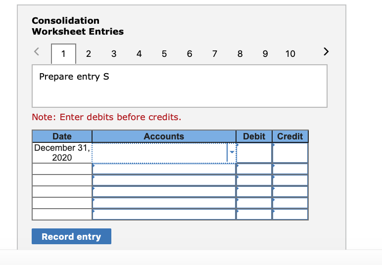 for this one problem ASAP! Thank you! Parent Company obtains 100 percent