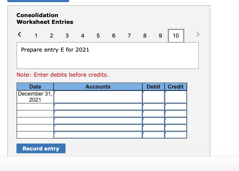 dividends of $60,000. Assume that Parent Company acquired Subsidiary's common stock for