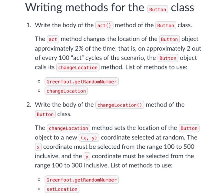  Program is java based and uses greenfoot. The only thing that