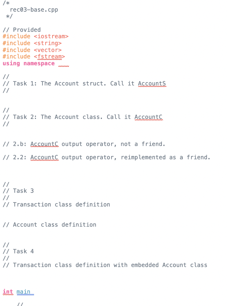 is bank accounts. No, I can't think why anyone would want to