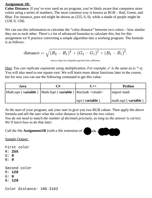  C# ONLY with Comments 