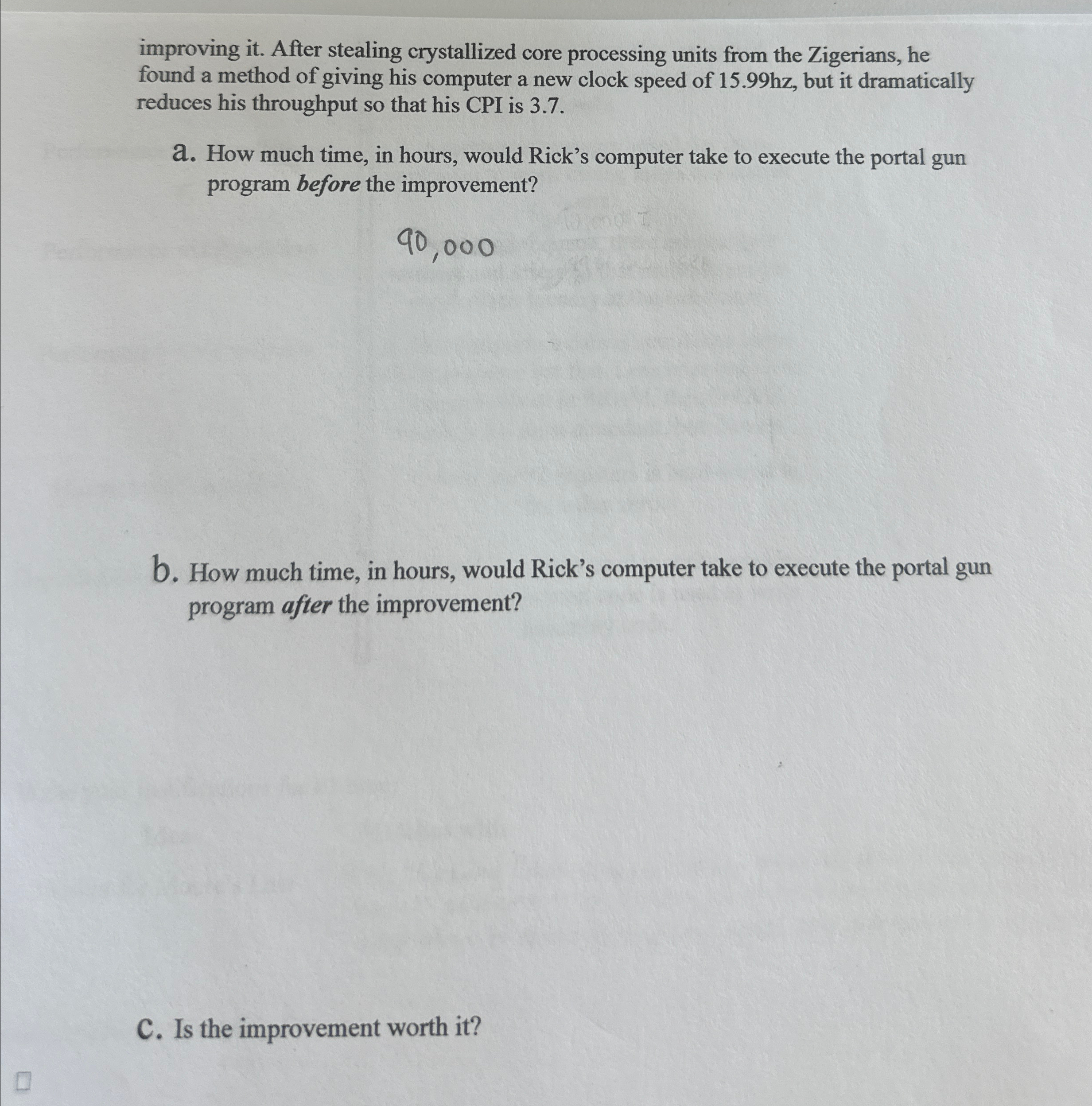  improving it. After stealing crystallized core processing units from the Zigerians,