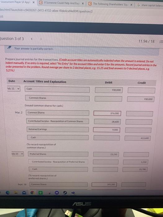 App X Cif Someone Could Help And Exp. X The following Shareholders'