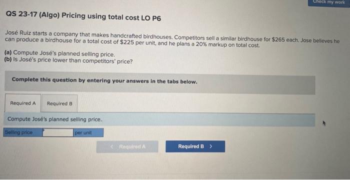 does anyone know how to do this problem question??? its mangerial accounting