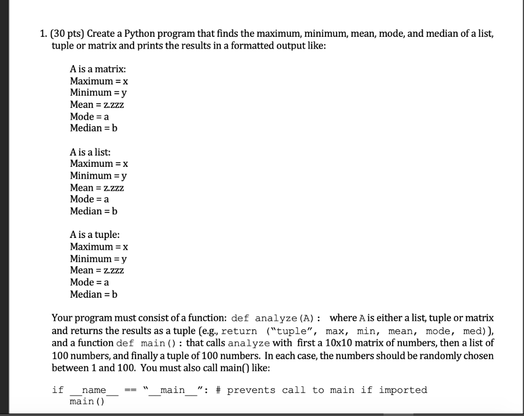 use pycharm to solve this problem. Do not use numpy but can