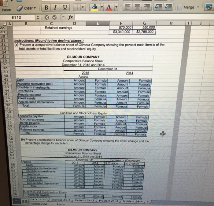 OF DECEMBER 31, 2015 AND 2014 2015 2014 Assets Cash Accounts receivable