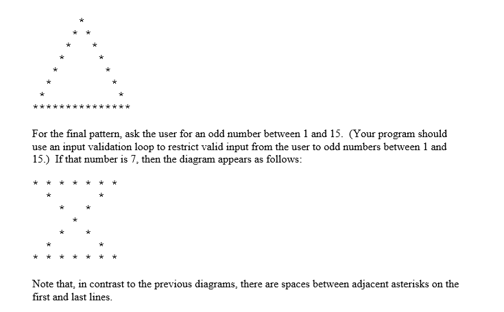In C could you please answer the bottom triangle. The one with
