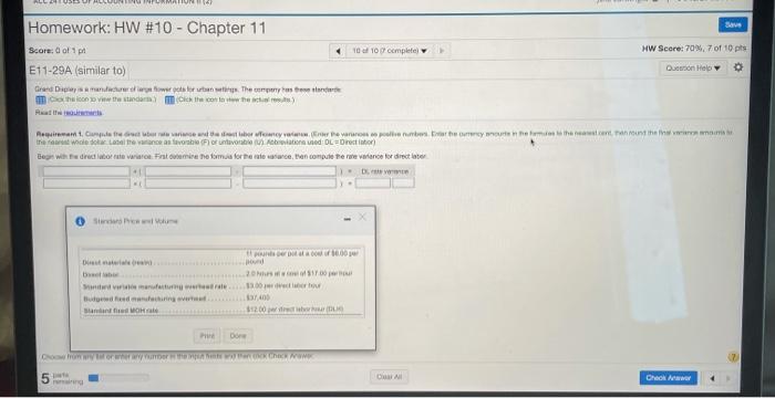  please answer requirements 1-4 and include formulas used. thank you 10