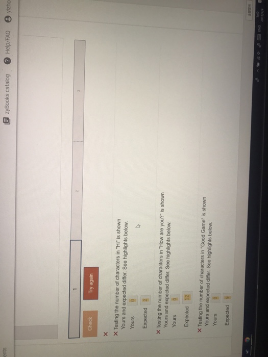 the number of characters in the textarea HTML Your name : l>