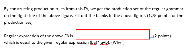 to a regular grammar, we first transform it to an NFA as