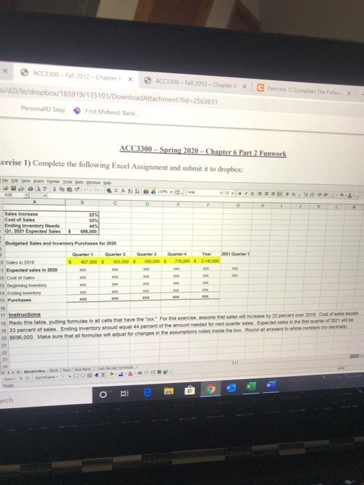  ACC3300 - Fall 2012 - Chapter X > ACC3300 - Fall
