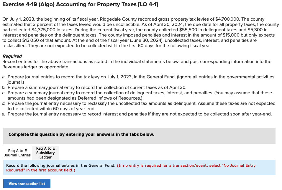 Need this done in less than 2 hours, please! Exercise 4-19