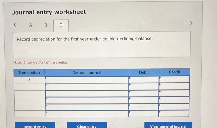 value is acquired and started operating on January 1. The equipment is