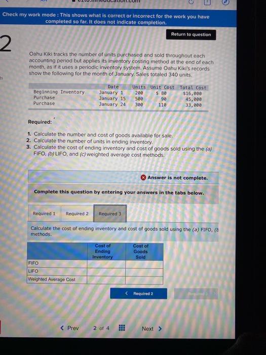 Check my work mode : This shows what is correct or