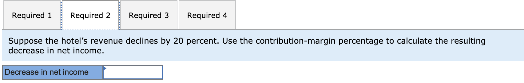 taxes.) Revenue Less: Variable expenses Contribution margin Less: Fixed expenses $ 2,100,000