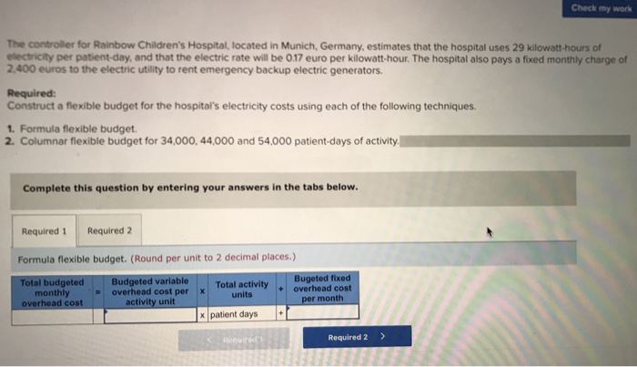  Parts 1 & 2 Check my work The controller for Rainbow