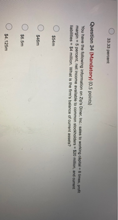 38 (Mandatory) (0.5 points) The process of figuring out how much an